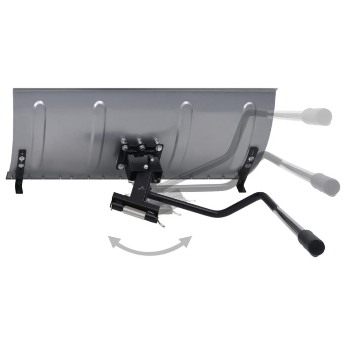 Pare-neige pour tondeuse à gazon avec adaptateur 100 cm – Image 4