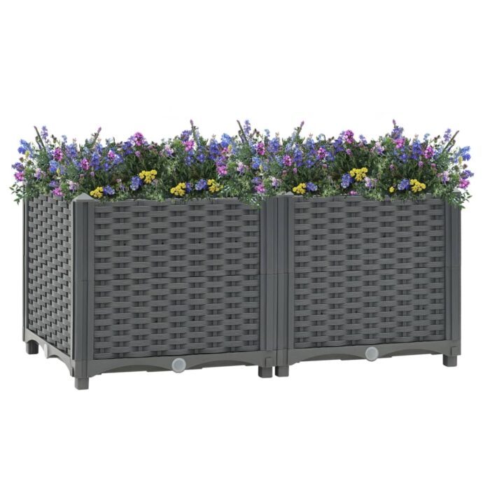 VXL8720286092033_m_en_hd_1.jpg Lit surélevé 80x40x38 cm Polypropylène – Image 1