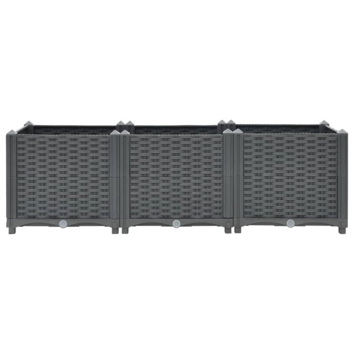 Lit surélevé 120x40x38 cm Polypropylène – Image 3