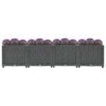 Lit surélevé 160x40x38 cm Polypropylène – Image 2