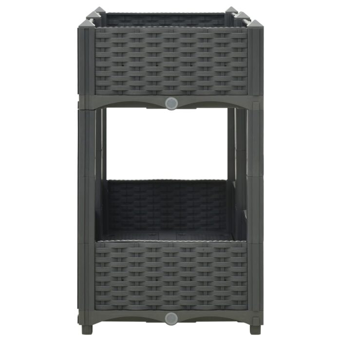 Lit surélevé 80x40x71 cm Polypropylène – Image 2