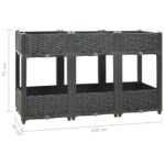 Lit surélevé 120x40x71 cm Polypropylène – Image 4