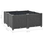 Lit surélevé 80x80x38 cm Polypropylène – Image 4