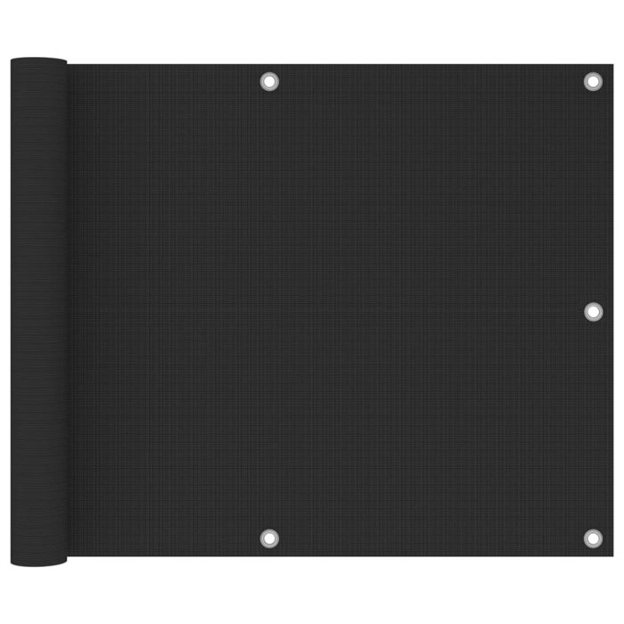 Écran de balcon Anthracite 75x300 cm PEHD – Image 1