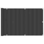 Écran de balcon Anthracite 90x300 cm PEHD