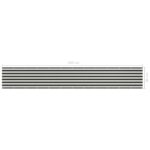 Écran de balcon PEHD 90x500 cm Anthracite et blanc – Image 4