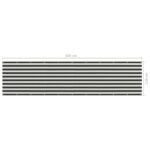 Écran de balcon PEHD 120x500 cm Anthracite et blanc – Image 4
