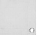 Écran de balcon Blanc 75x300 cm PEHD – Image 2