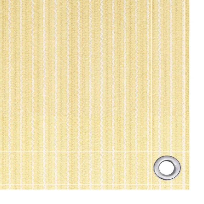 Écran de balcon Beige 120x500 cm PEHD – Image 2