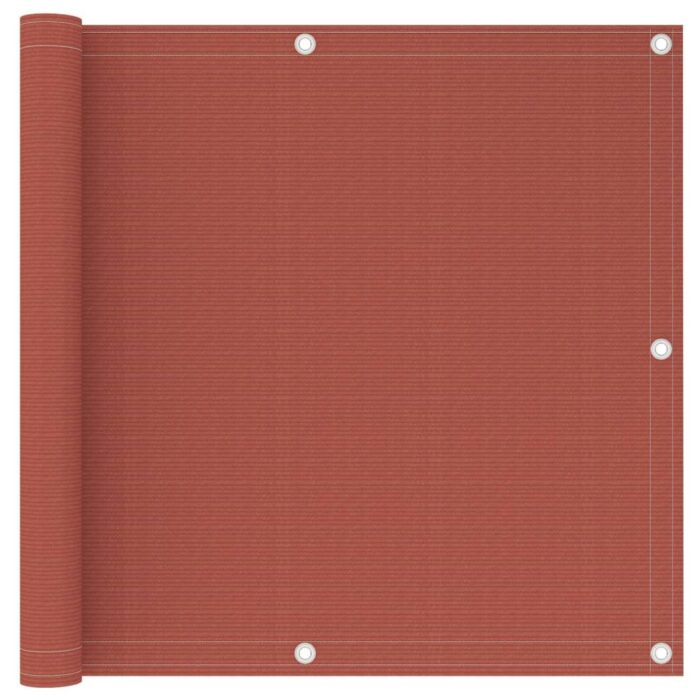 Écran de balcon Terre cuite 90x300 cm PEHD – Image 1