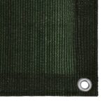 Écran de balcon Vert foncé 90x400 cm PEHD – Image 2