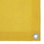 Écran de balcon Jaune 75x400 cm PEHD – Image 2