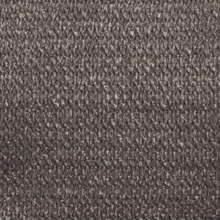 Voile d'ombrage 160 g/m² Anthracite 2,5x4 m PEHD – Image 7