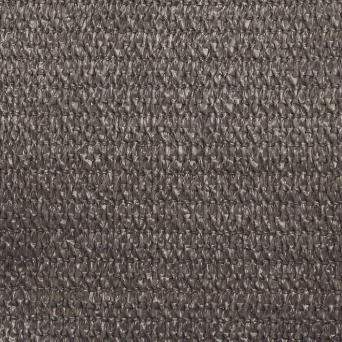 Voile d'ombrage 160 g/m² Anthracite 3,5x5 m PEHD – Image 7