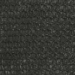 Voile d'ombrage 160 g/m² Anthracite 4x4x5,8 m PEHD – Image 4
