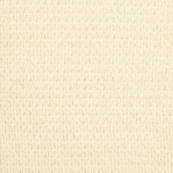 Voile d'ombrage 160 g/m² Crème 3x3 m PEHD – Image 7