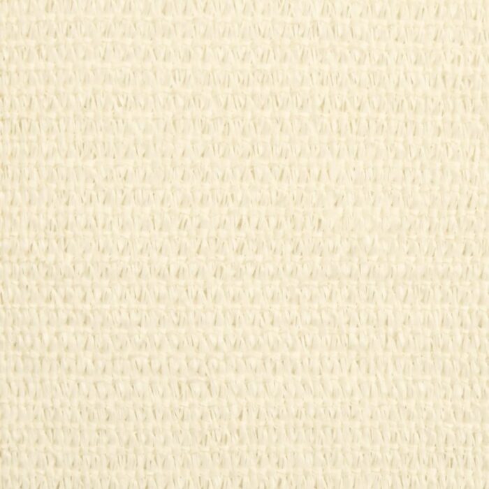 Voile d'ombrage 160 g/m² Crème 2x5 m PEHD – Image 7