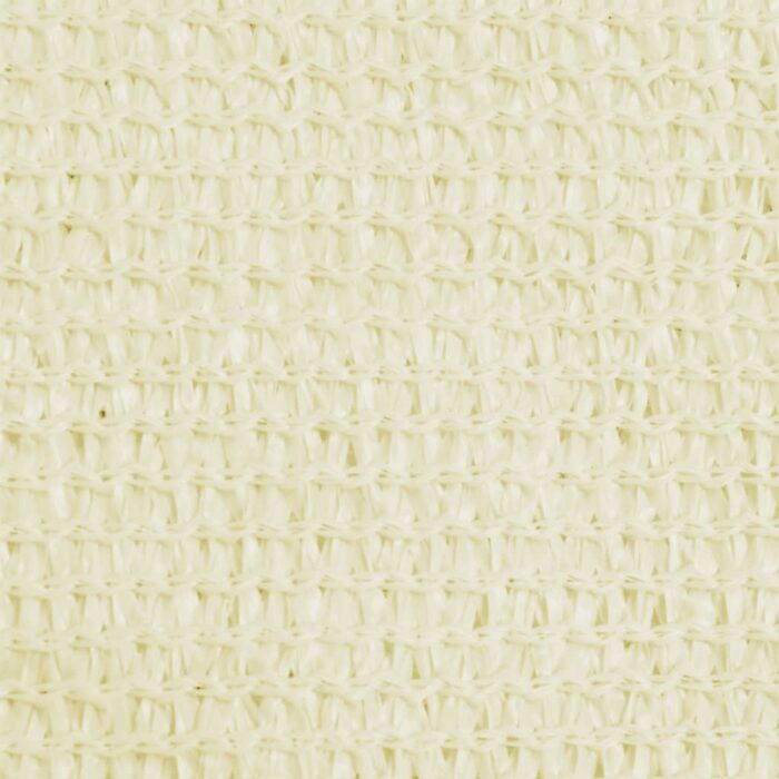 Voile d'ombrage 160 g/m² Crème 3x4 m PEHD – Image 4