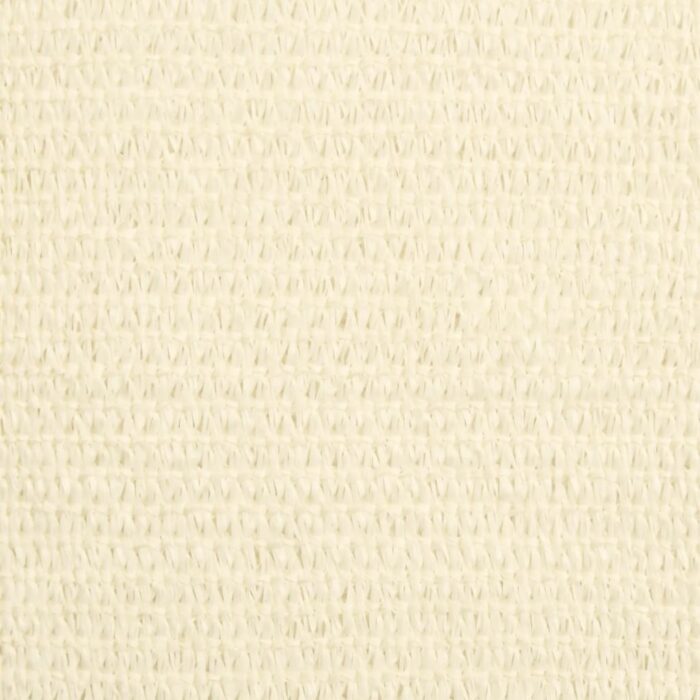 Voile d'ombrage 160 g/m² Crème 5x6x6 m PEHD – Image 7