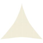 Voile d'ombrage 160 g/m² Crème 5x6x6 m PEHD