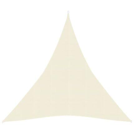 Voile d'ombrage 160 g/m² Crème 5x6x6 m PEHD