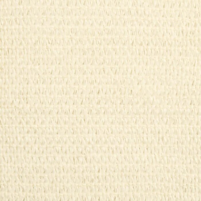 Voile d'ombrage 160 g/m² Crème 3/4x3 m PEHD – Image 7