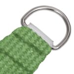 Voile d'ombrage 160 g/m² Vert clair 4,5x4,5 m PEHD – Image 3