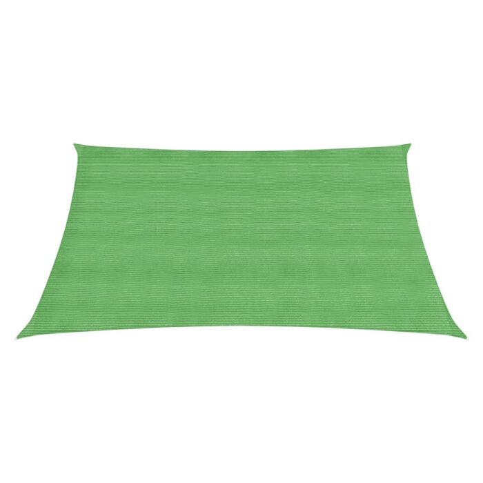 Voile d'ombrage 160 g/m² Vert clair 2x2,5 m PEHD – Image 2