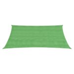 Voile d'ombrage 160 g/m² Vert clair 3,5x4,5 m PEHD – Image 2