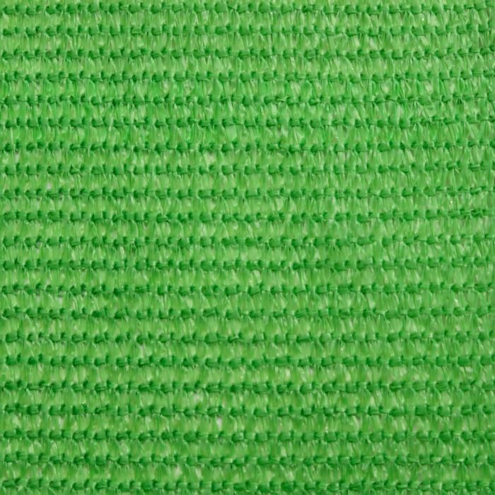 Voile d'ombrage 160 g/m² Vert clair 4x5x5 m PEHD – Image 7