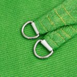 Voile d'ombrage 160 g/m² trapèze vert clair 4/5x4 m PEHD – Image 4