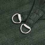 Voile d'ombrage 160 g/m² Vert foncé 2,5x3 m PEHD – Image 6