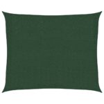 Voile d'ombrage 160 g/m² Vert foncé 2,5x3 m PEHD – Image 9