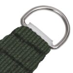 Voile d'ombrage 160 g/m² Vert foncé 2,5x5 m PEHD – Image 3