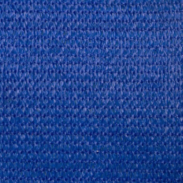 Voile d'ombrage 160 g/m² carré bleu 7x7 m PEHD – Image 7