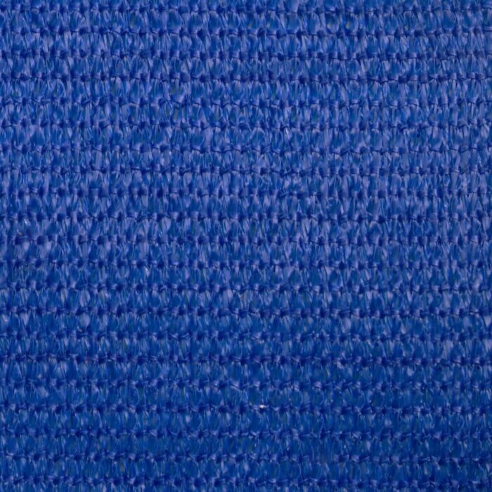 Voile d'ombrage 160 g/m² rectangulaire bleu 2,5x5 m PEHD – Image 7