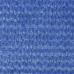 Voile d'ombrage 160 g/m² rectangulaire bleu 3x6 m PEHD – Image 4