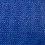 Voile d'ombrage 160 g/m² rectangulaire bleu 6x7 m PEHD – Image 7