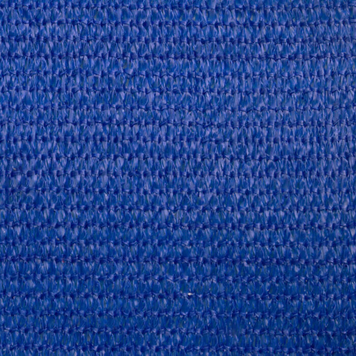 Voile d'ombrage 160 g/m² triangulaire bleu 4x5x5 m PEHD – Image 7
