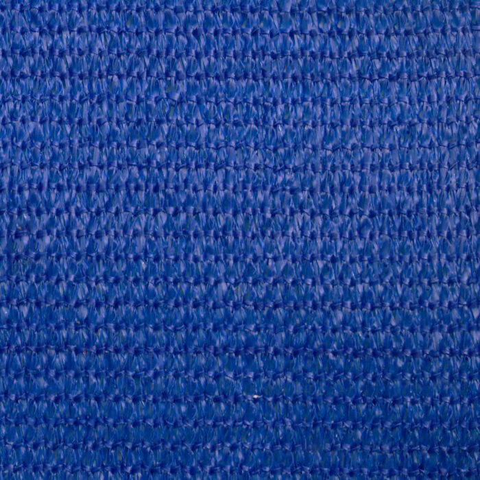 Voile d'ombrage 160 g/m² triangulaire bleu 5x5x6 m PEHD – Image 7