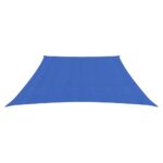 Voile d'ombrage 160 g/m² Bleu 3/4x2 m PEHD – Image 2