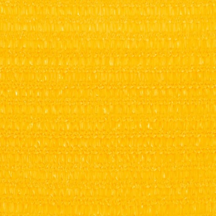 Voile d'ombrage 160 g/m² carré jaune 4x4 m PEHD – Image 4