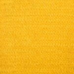 Voile d'ombrage 160 g/m² carré jaune 7x7 m PEHD – Image 7