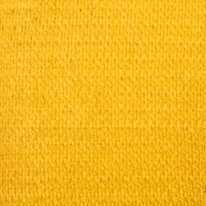 Voile d'ombrage 160 g/m² Jaune 2,5x5 m PEHD – Image 7