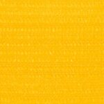Voile d'ombrage 160 g/m² rectangulaire jaune 5x6 m PEHD – Image 4