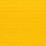 Voile d'ombrage 160 g/m² rectangulaire jaune 5x7 m PEHD – Image 4