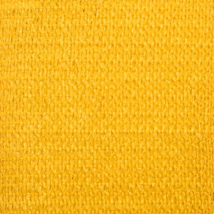 Voile d'ombrage 160 g/m² trapèze jaune 4/5x4 m PEHD – Image 7