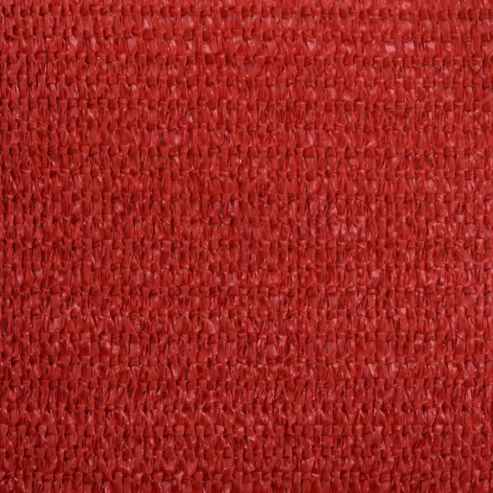 Voile d'ombrage 160 g/m² Rouge 7x7 m PEHD – Image 7