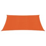 Voile d'ombrage 160 g/m² Orange 2,5x3 m PEHD – Image 2