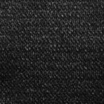 Voile d'ombrage 160 g/m² triangulaire noir 5x7x7 m PEHD – Image 7